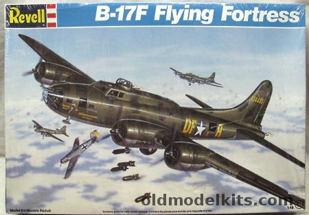 Revell 1/48 B-17F Flying Fortress Memphis Belle, 4701 plastic model kit